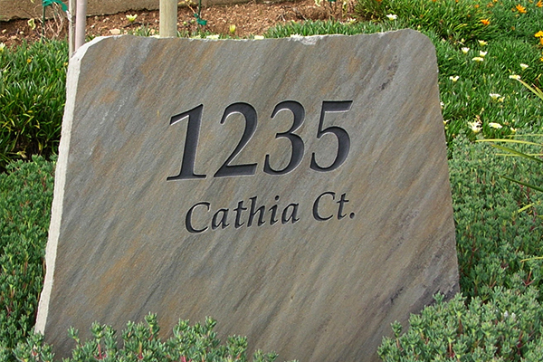 Address Sign