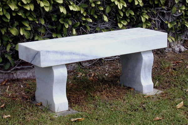 Marble Victorian Bench