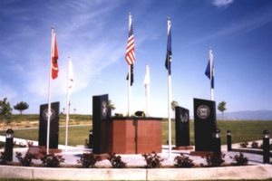 Veterans Memorial and Columbarium Planter