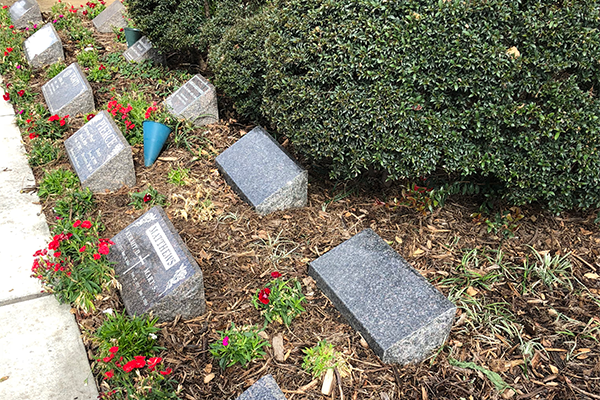 Family Garden Cremation Marker